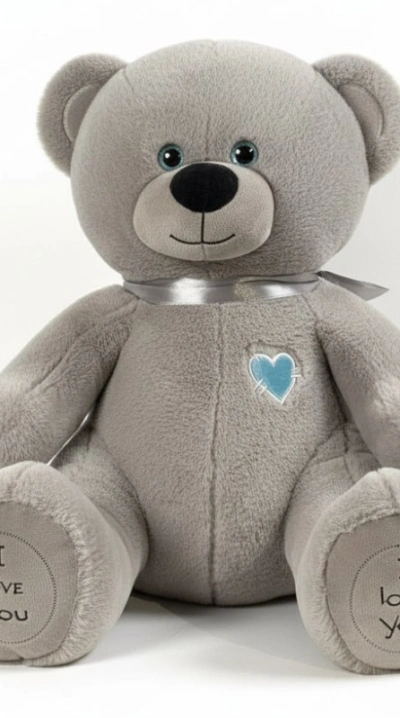 Мягкая игрушка Медведь «Фил» 65 см серый