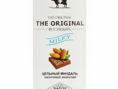 Молочный шоколад с цельным миндалем 90 г