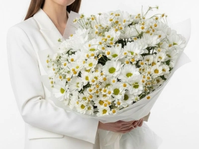 Букет «Ромашковая гармония»