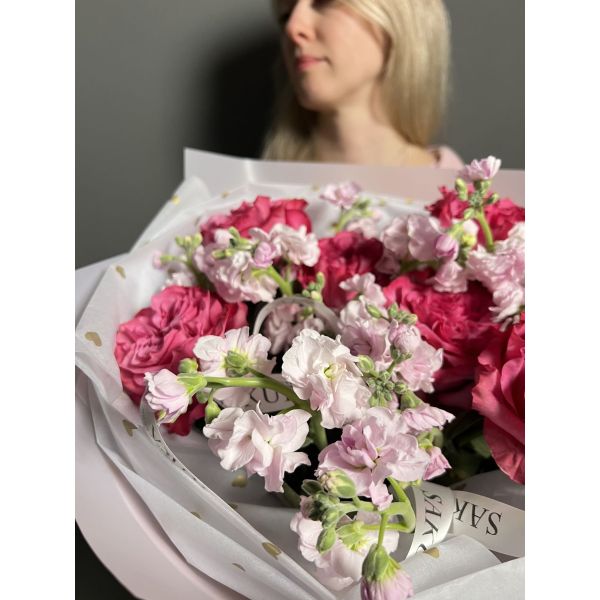 Букет "Майолика» - М (35см)