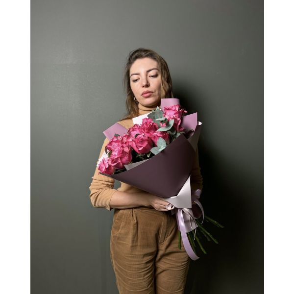 Букет  «Жар птица» - L (40см)