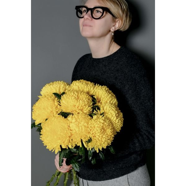 Хризантема «Магнум» - 70см желтые