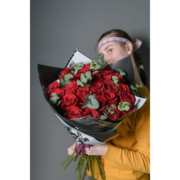 Букет «Вулкан» - L (40см)