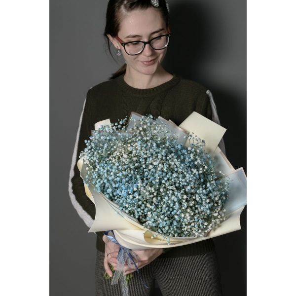 Букет «Зимний узор» -L (40см)