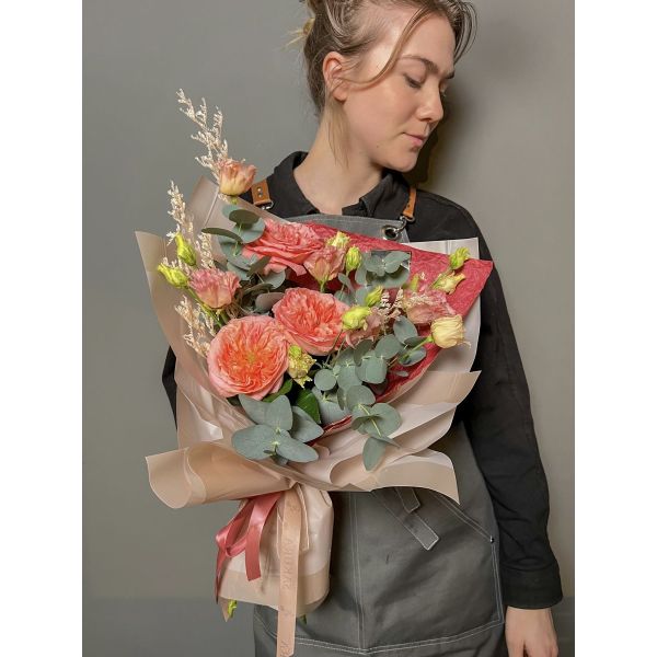 Букет «Африканский рассвет» - М (35см)