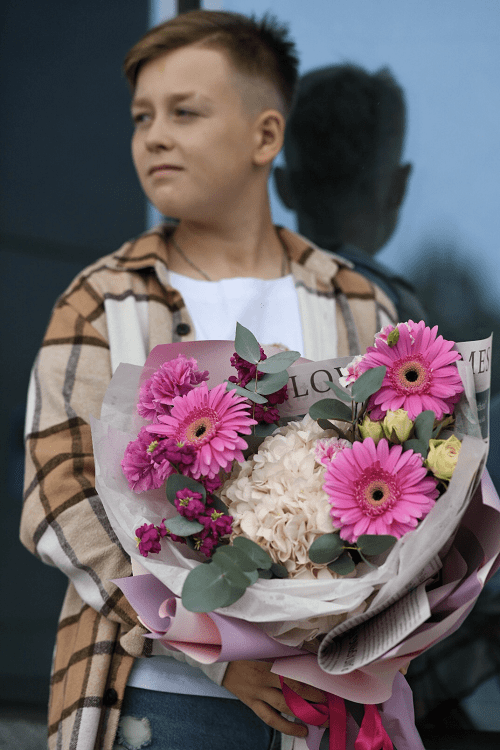 букет первокласснику