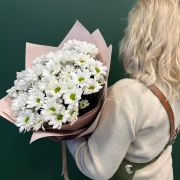 Букет из 7 кустовых хризантем сорт «Чик»