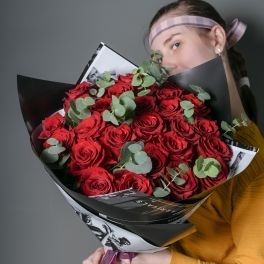 Букет «Вулкан» - L (40см)