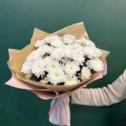 Букет из 7 кустовых хризантем сорт «Алтай»